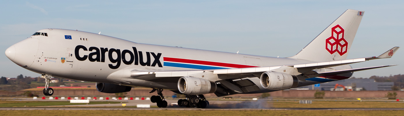 LX-VCV - Cargolux Boeing 747-400 Frachter
