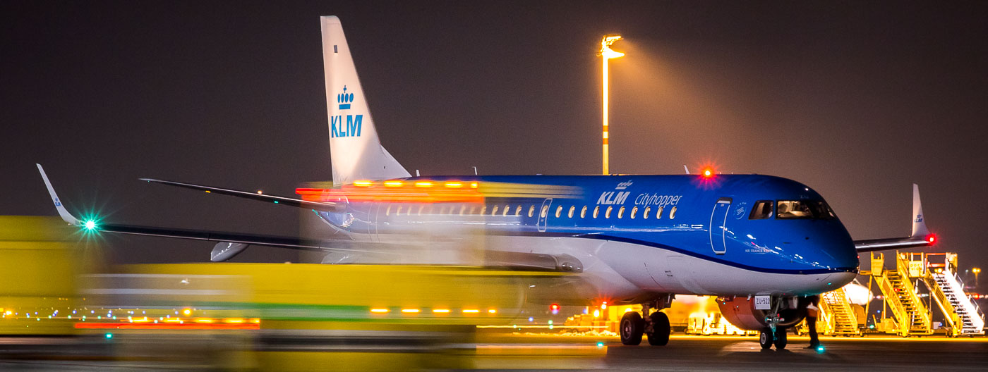 PH-EZU - KLM cityhopper Embraer 190