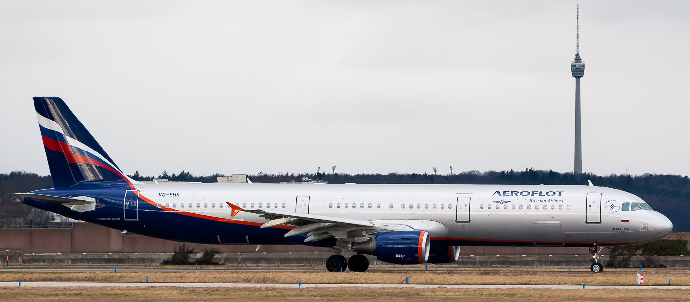 VQ-BHK - Aeroflot Airbus A321