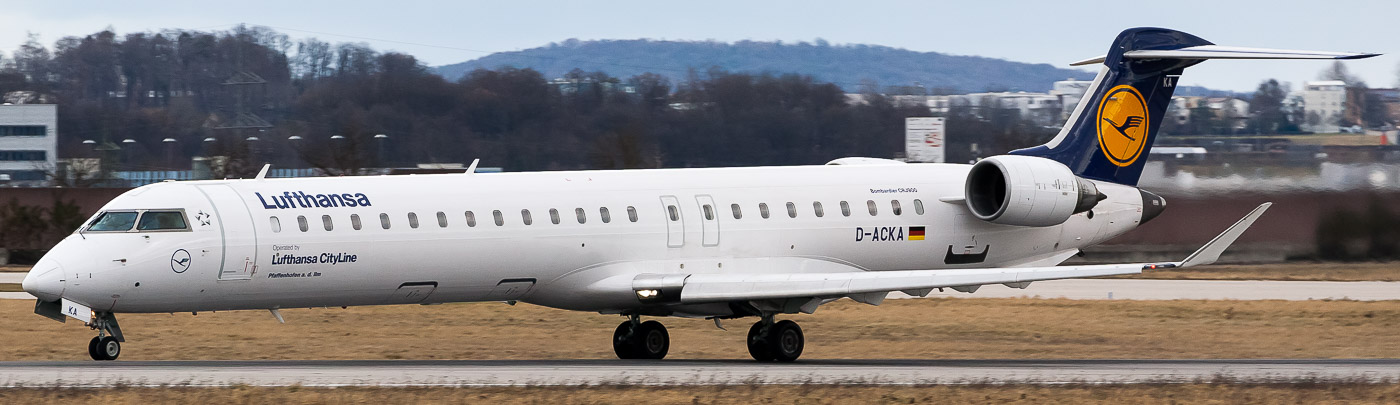 D-ACKA - Lufthansa CityLine Bombardier CRJ900