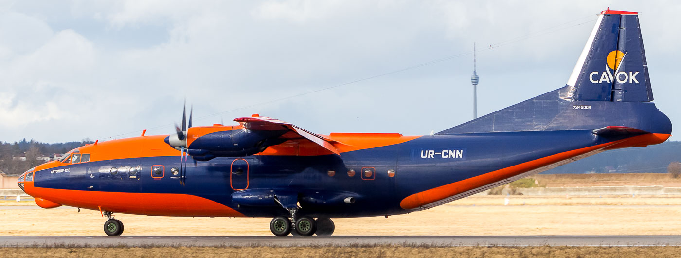 UR-CNN - Cavok Airlines Antonow An-12