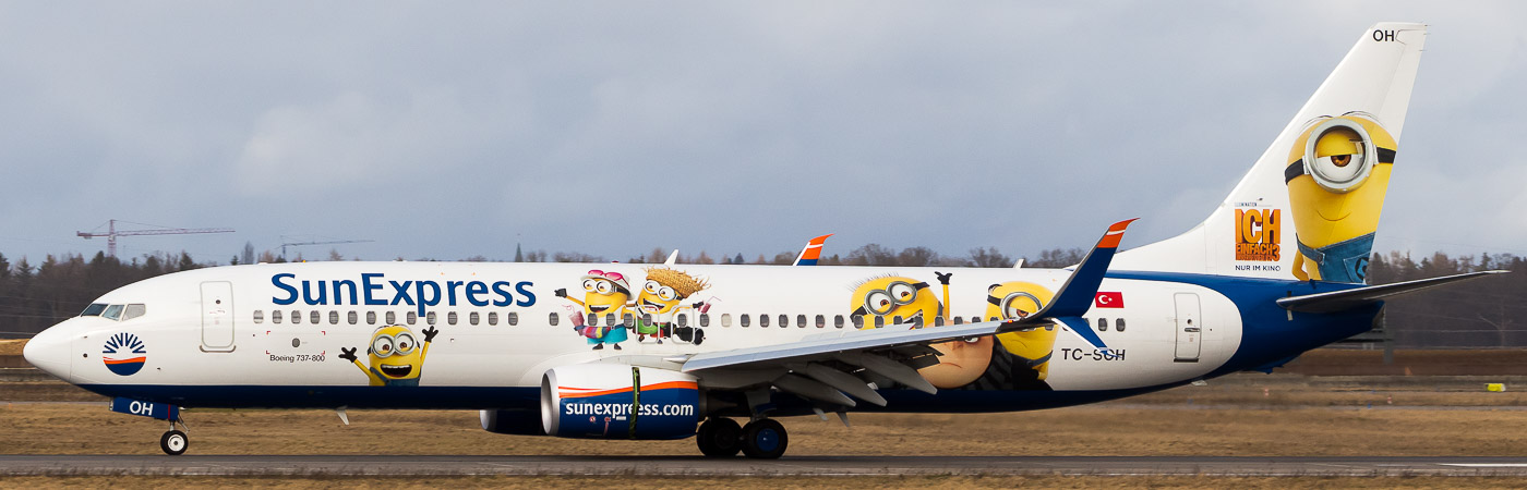 TC-SOH - SunExpress Boeing 737-800