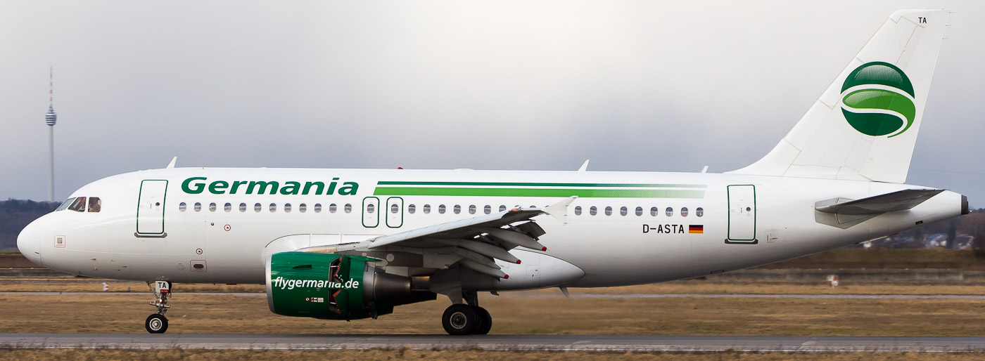 D-ASTA - Germania Airbus A319