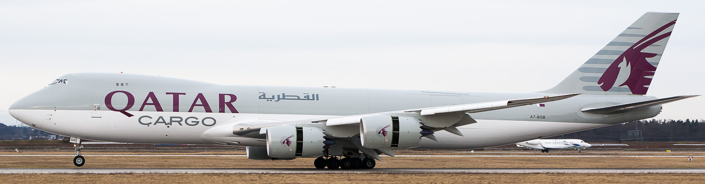 A7-BGB - Qatar Airways Cargo Boeing 747-8F