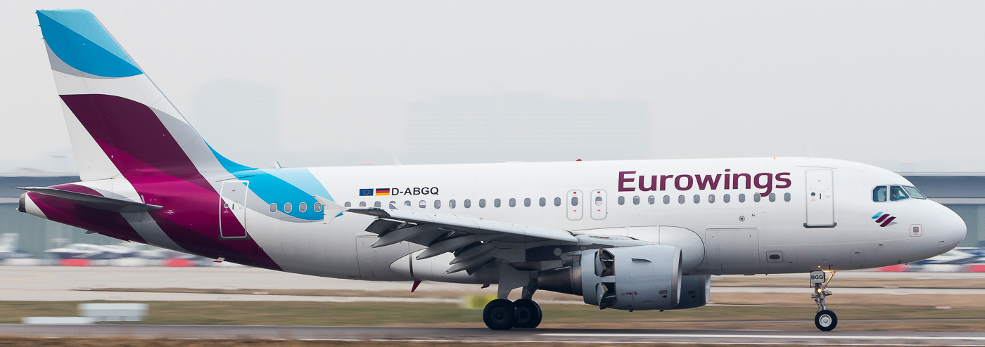 D-ABGQ - Eurowings Airbus A319