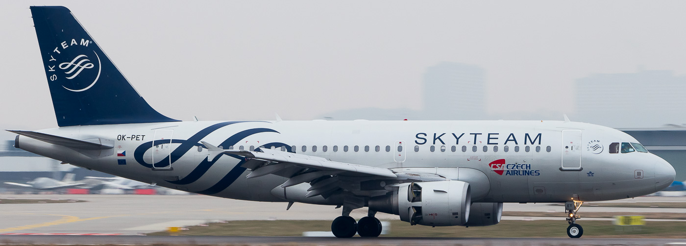 OK-PET - Czech Airlines Airbus A319