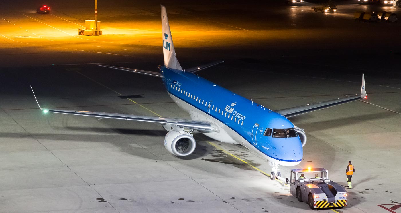 PH-EXF - KLM cityhopper Embraer 190