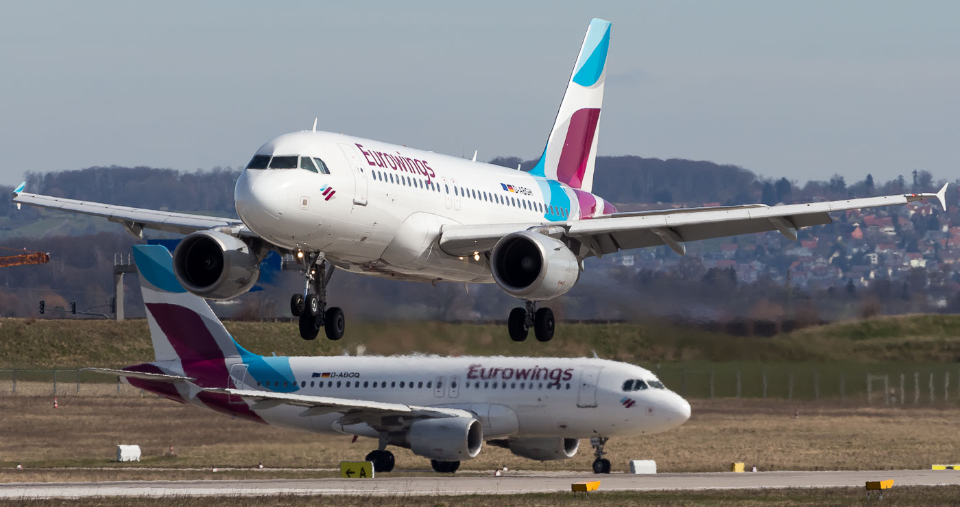 D-ABGH - Eurowings Airbus A319