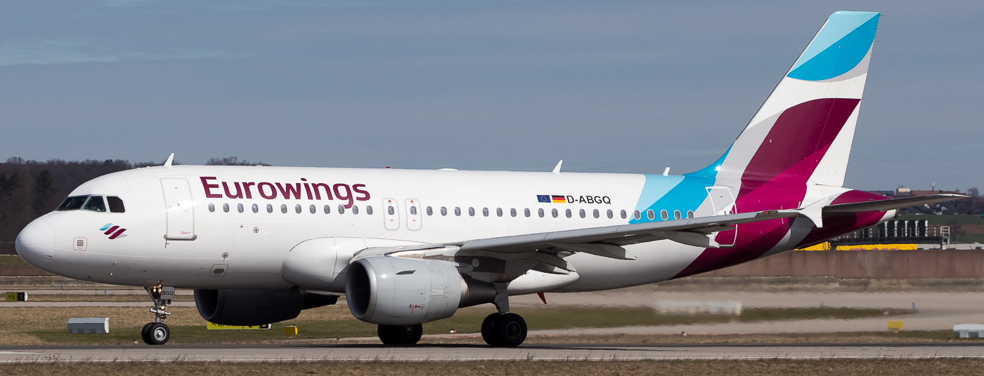 D-ABGQ - Eurowings Airbus A319