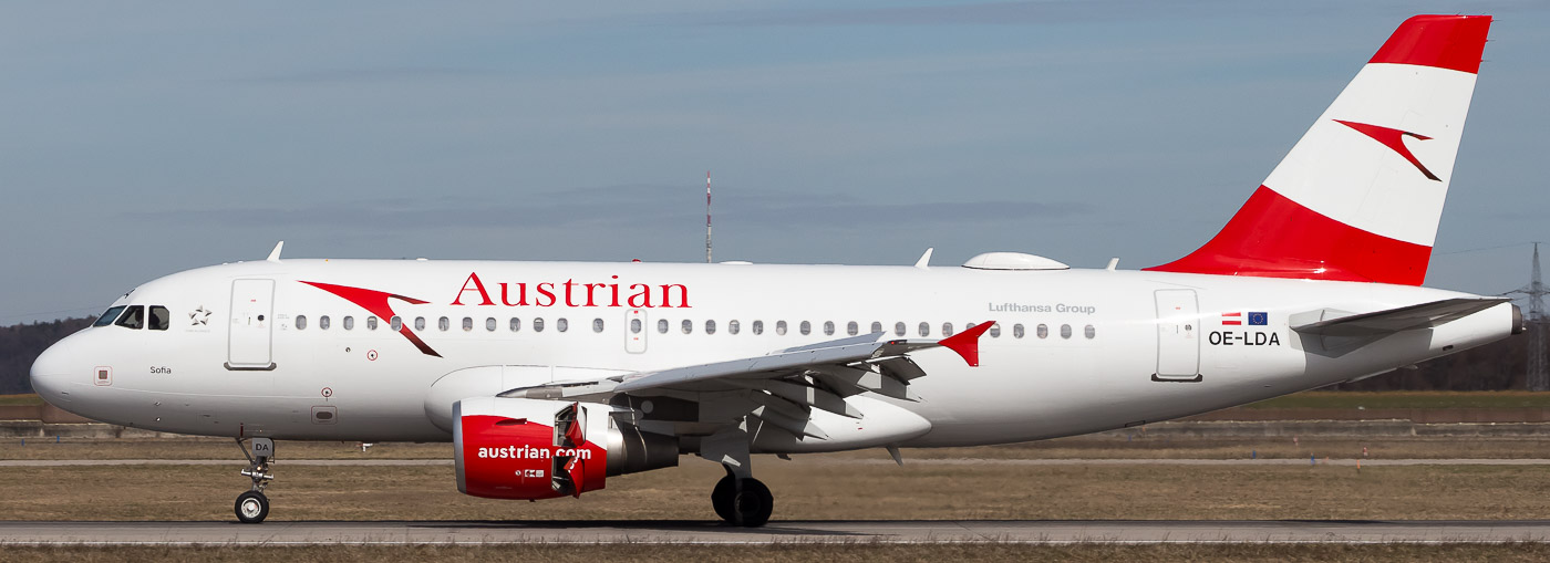 OE-LDA - Austrian Airlines Airbus A319