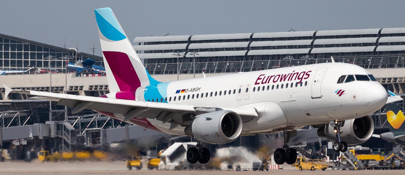 D-ABGH - Eurowings Airbus A319