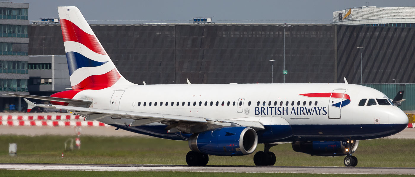 G-EUPN - British Airways Airbus A319