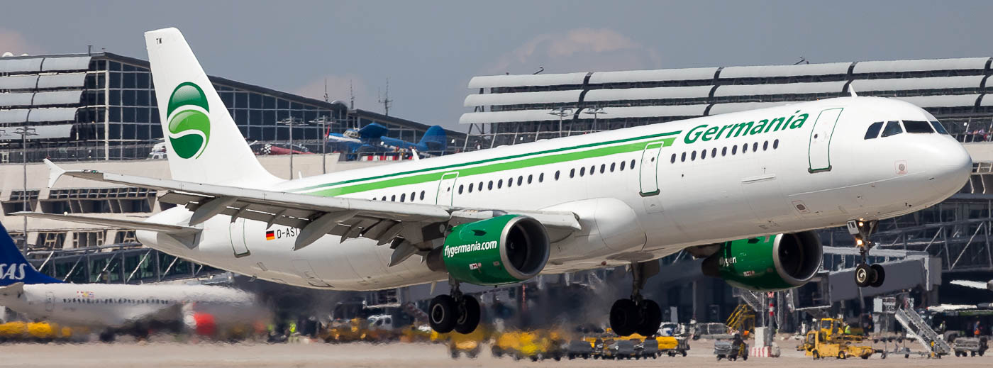 D-ASTW - Germania Airbus A321