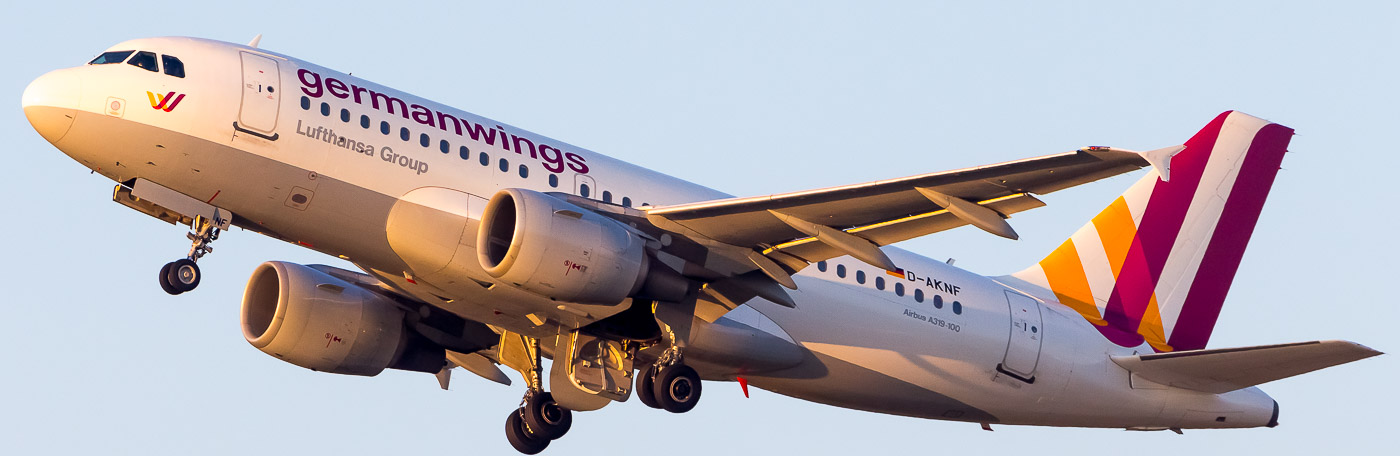 D-AKNF - Germanwings Airbus A319