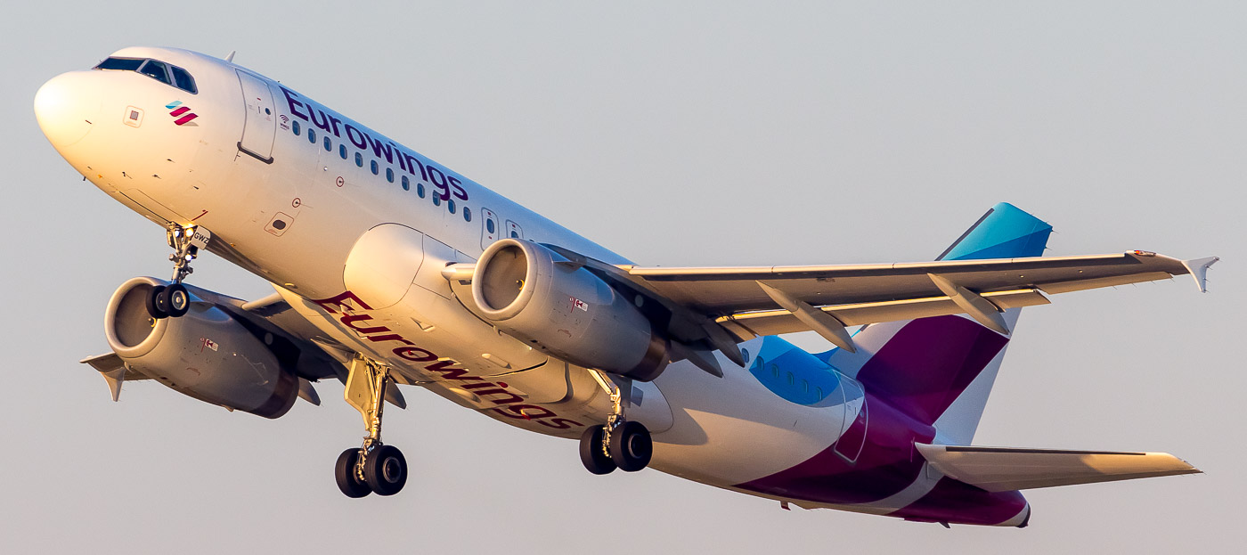 D-AGWZ - Eurowings Airbus A319