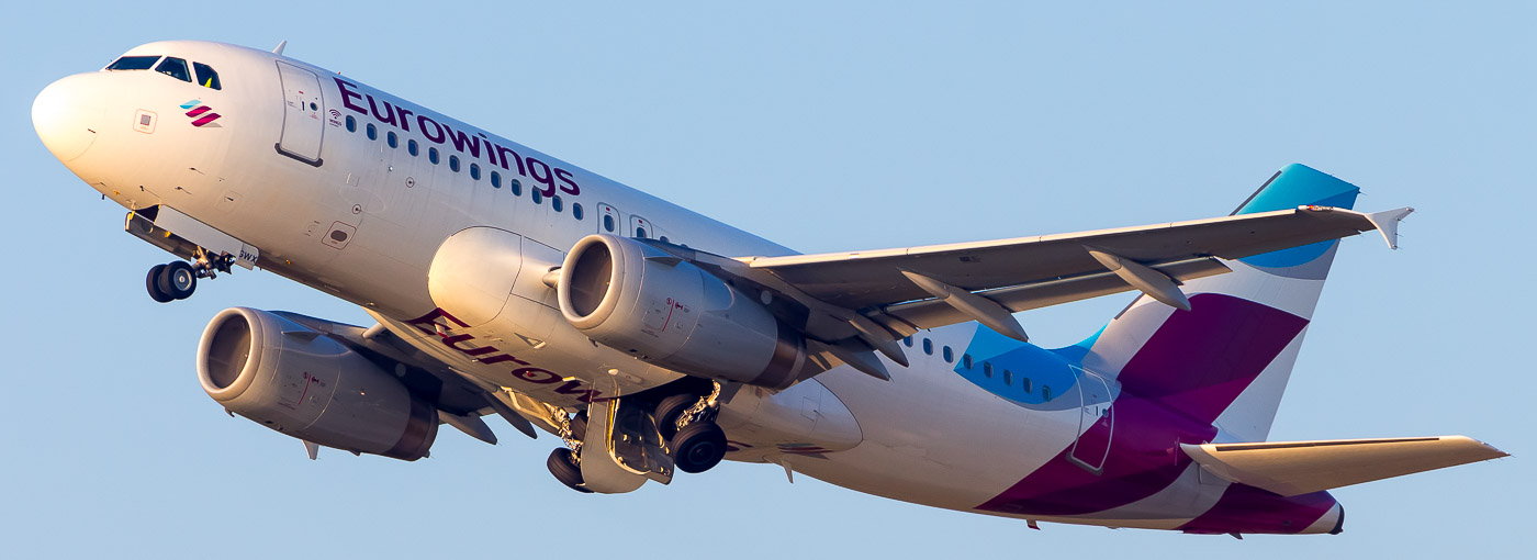 D-AGWX - Eurowings Airbus A319