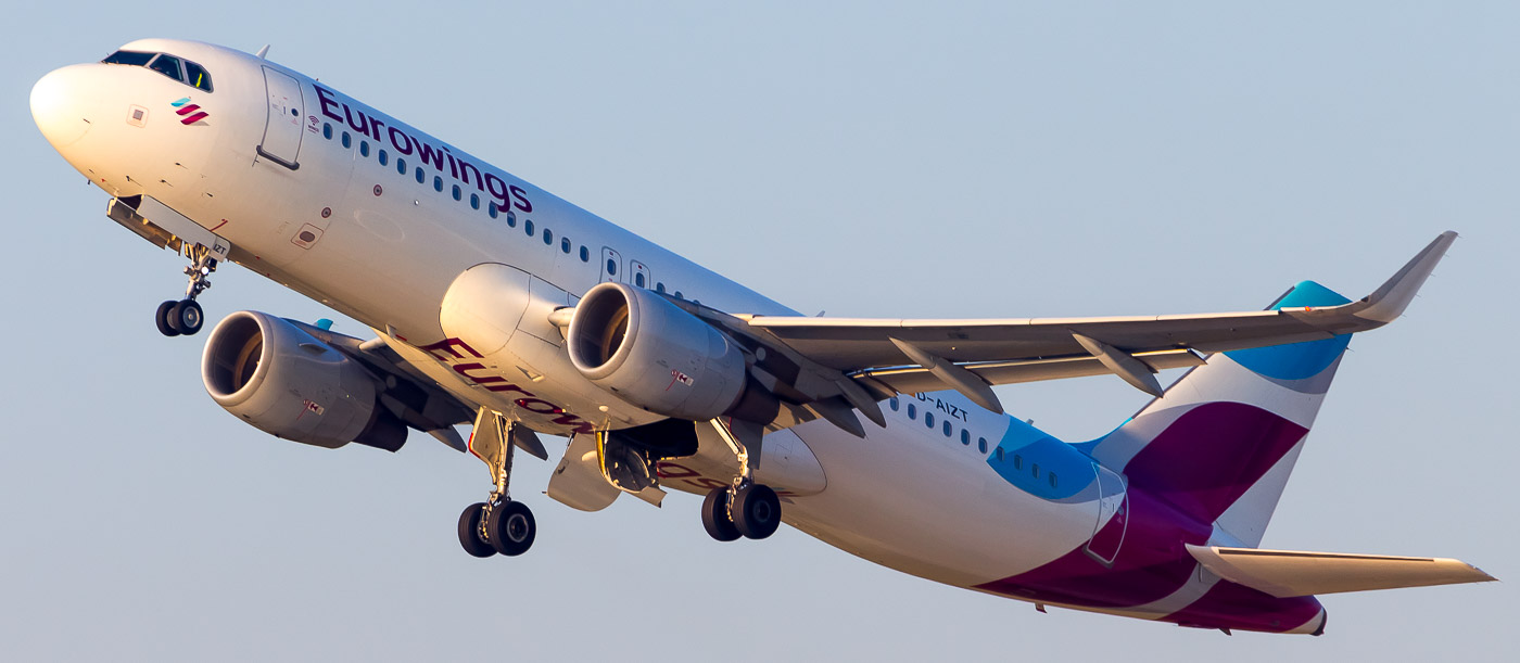 D-AIZT - Eurowings Airbus A320