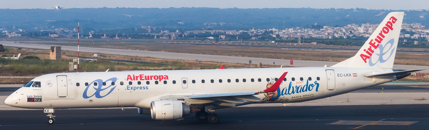 EC-LKX - Air Europa Embraer 195