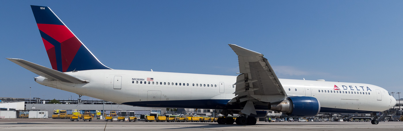 N838MH - Delta Boeing 767-400