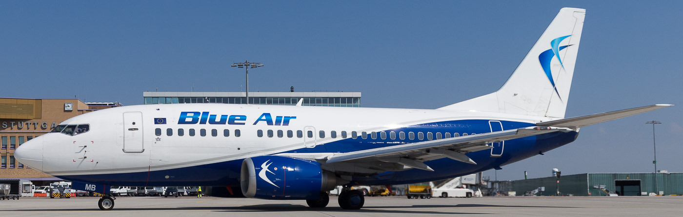 YR-AMB - Blue Air Boeing 737-500