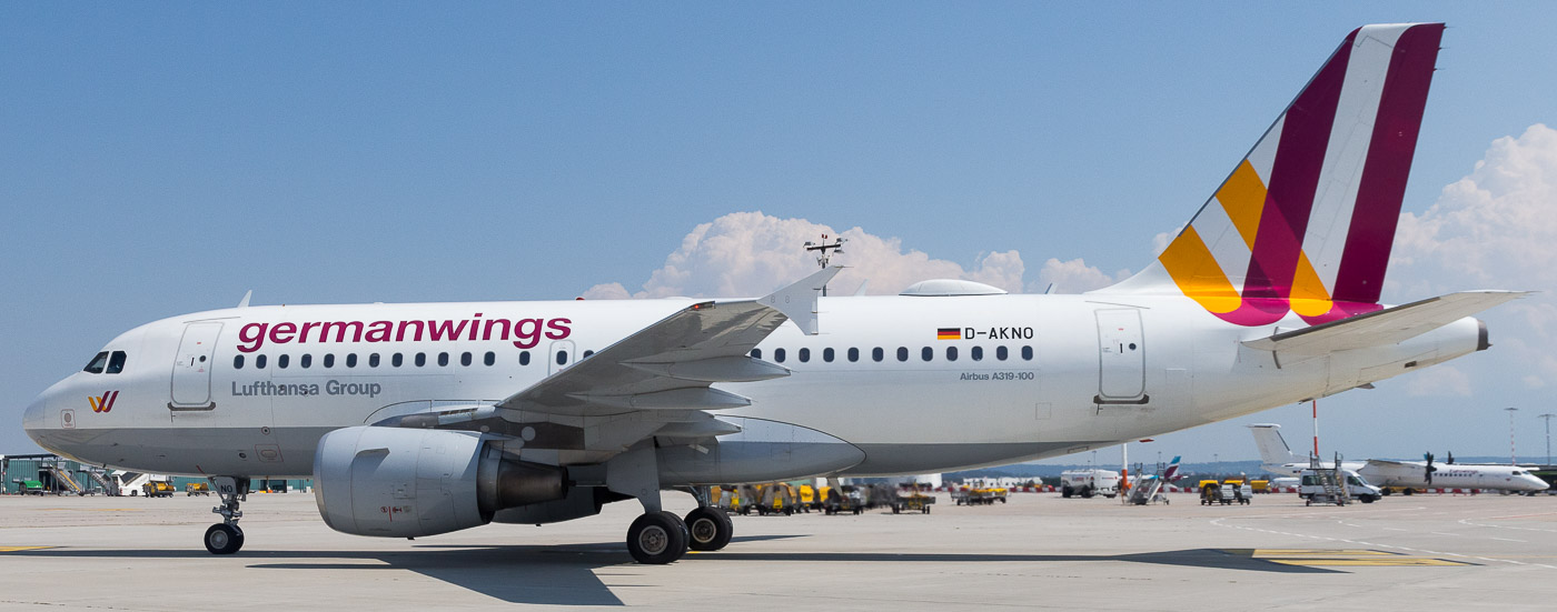 D-AKNO - Germanwings Airbus A319