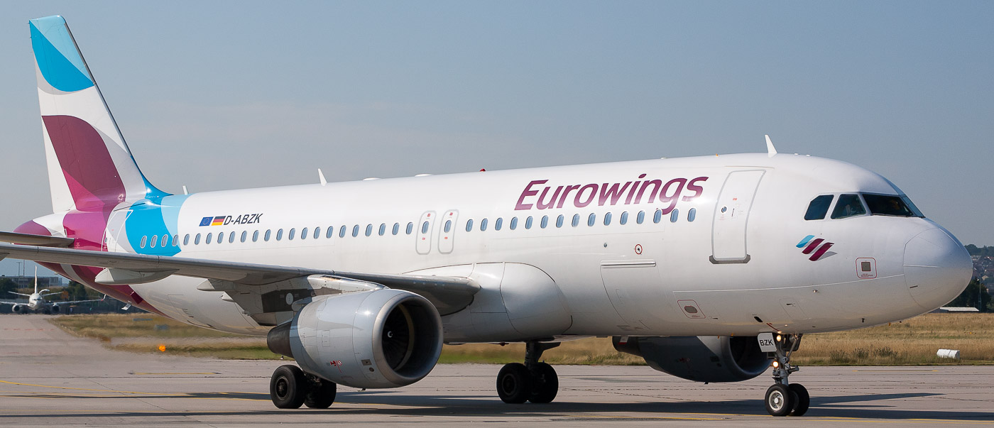 D-ABZK - Eurowings Airbus A320