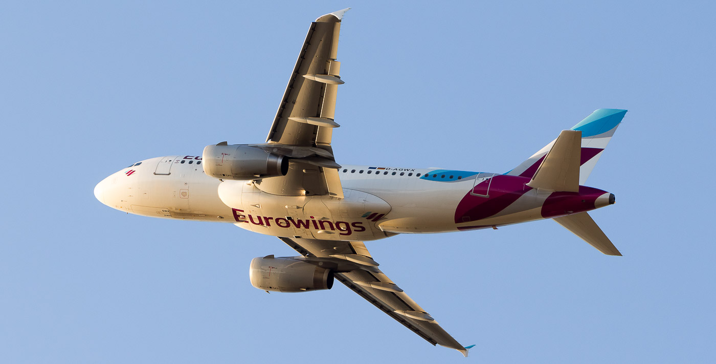 D-AGWX - Eurowings Airbus A319