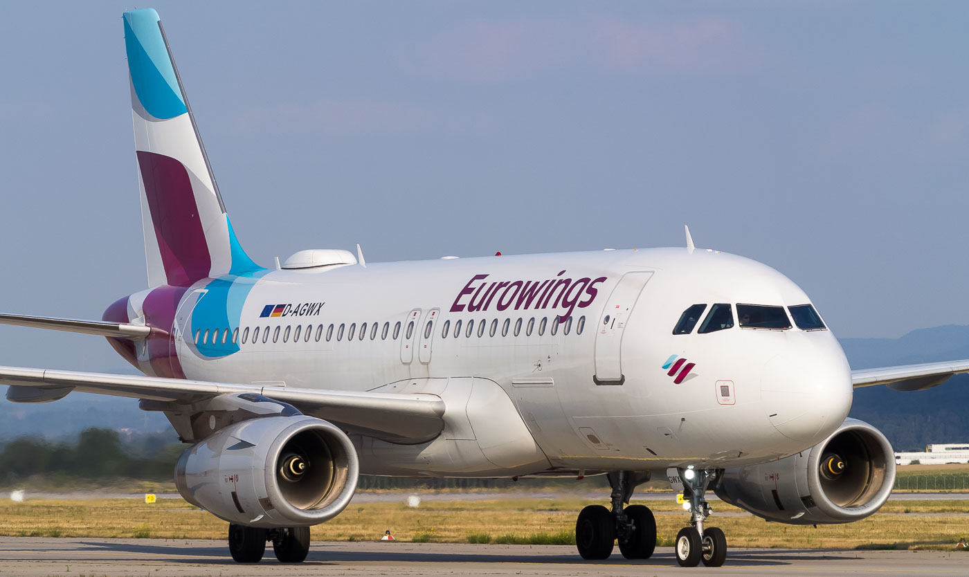 D-AGWX - Eurowings Airbus A319