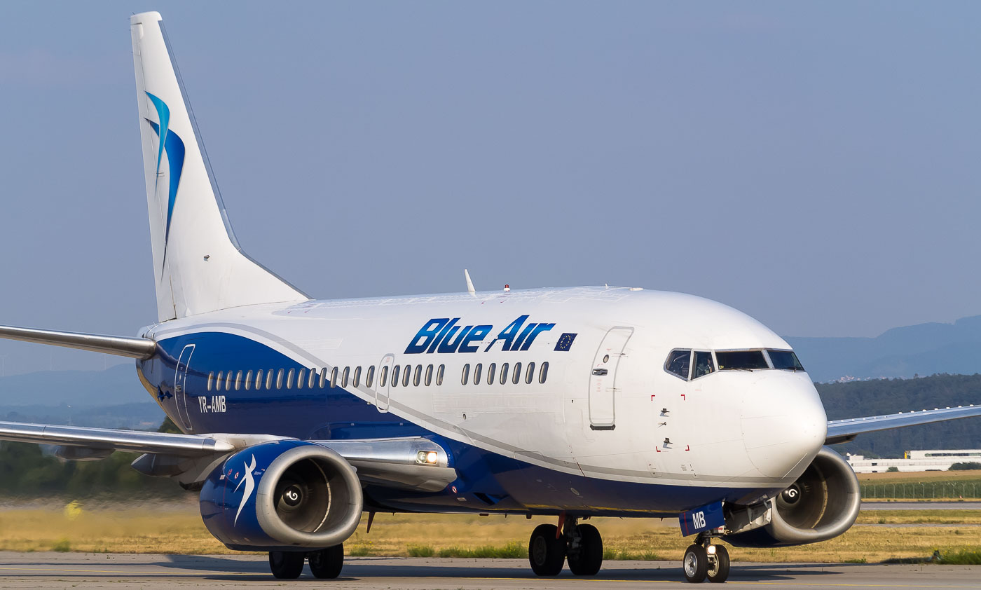 YR-AMB - Blue Air Boeing 737-500