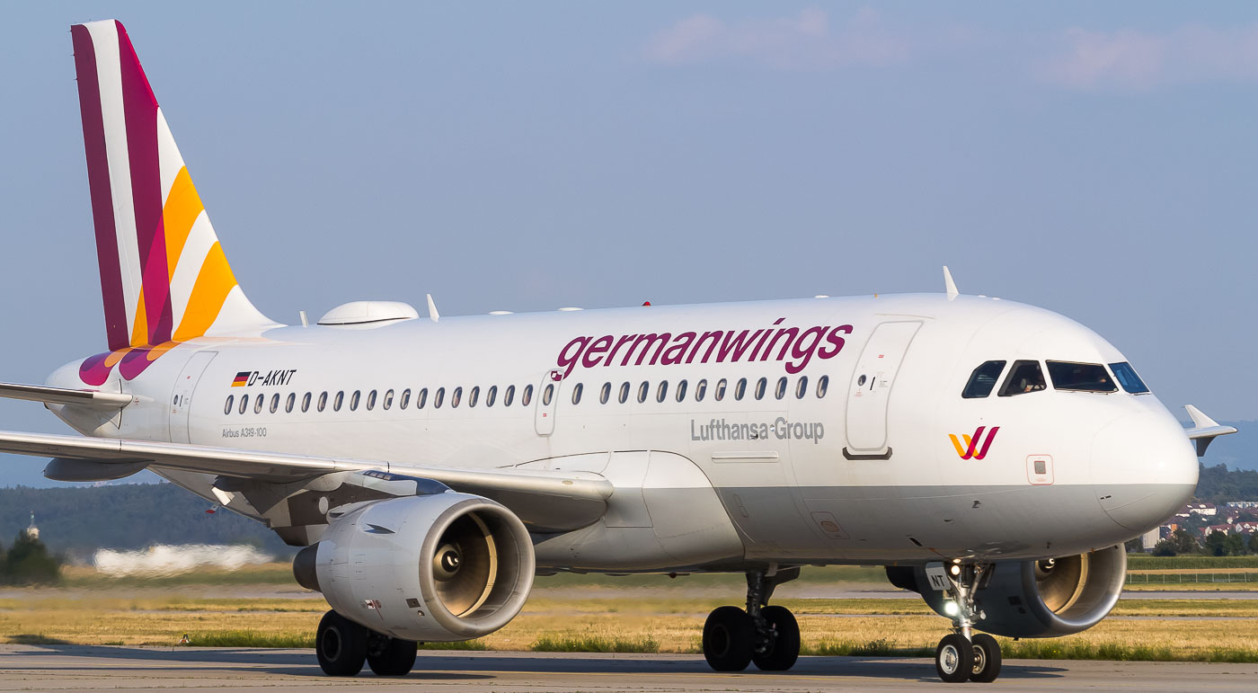 D-AKNT - Germanwings Airbus A319