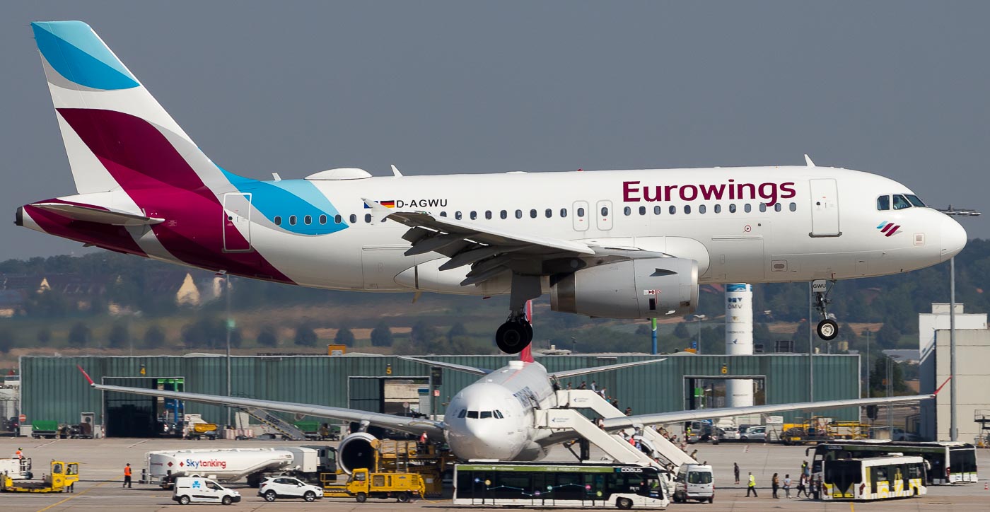 D-AGWU - Eurowings Airbus A319