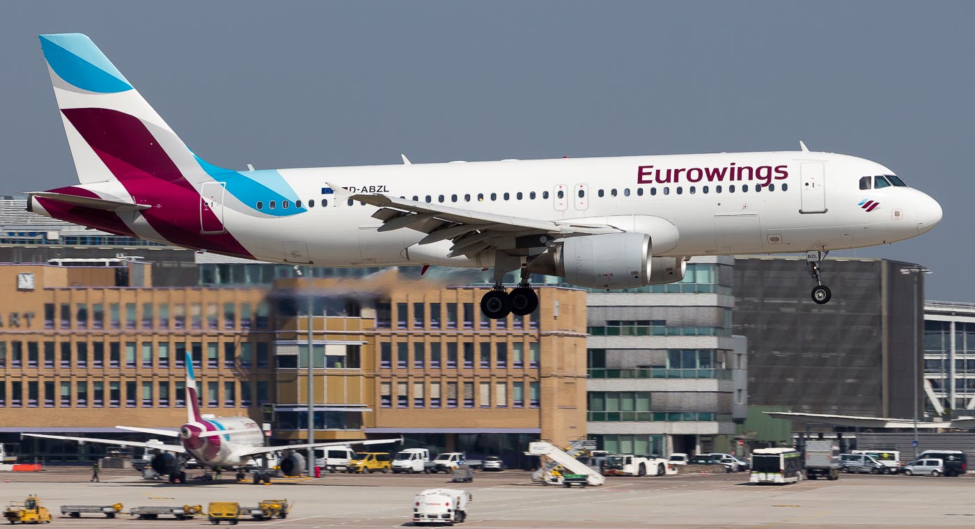 D-ABZL - Eurowings Airbus A320