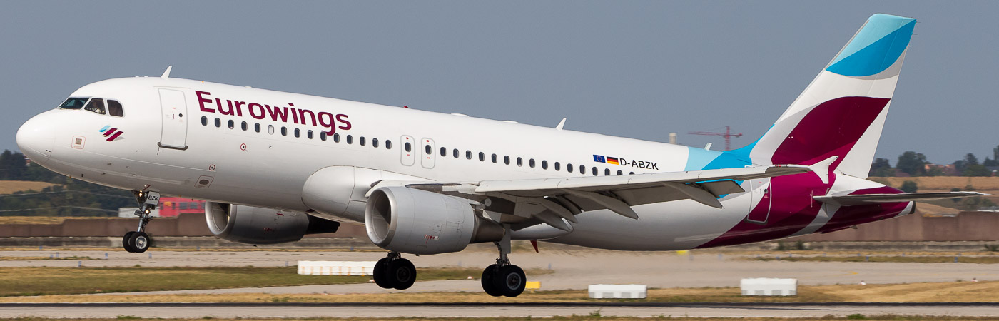 D-ABZK - Eurowings Airbus A320