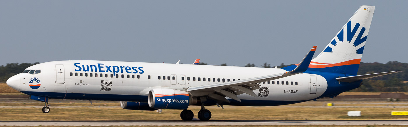 D-ASXF - SunExpress Deutschland Boeing 737-800