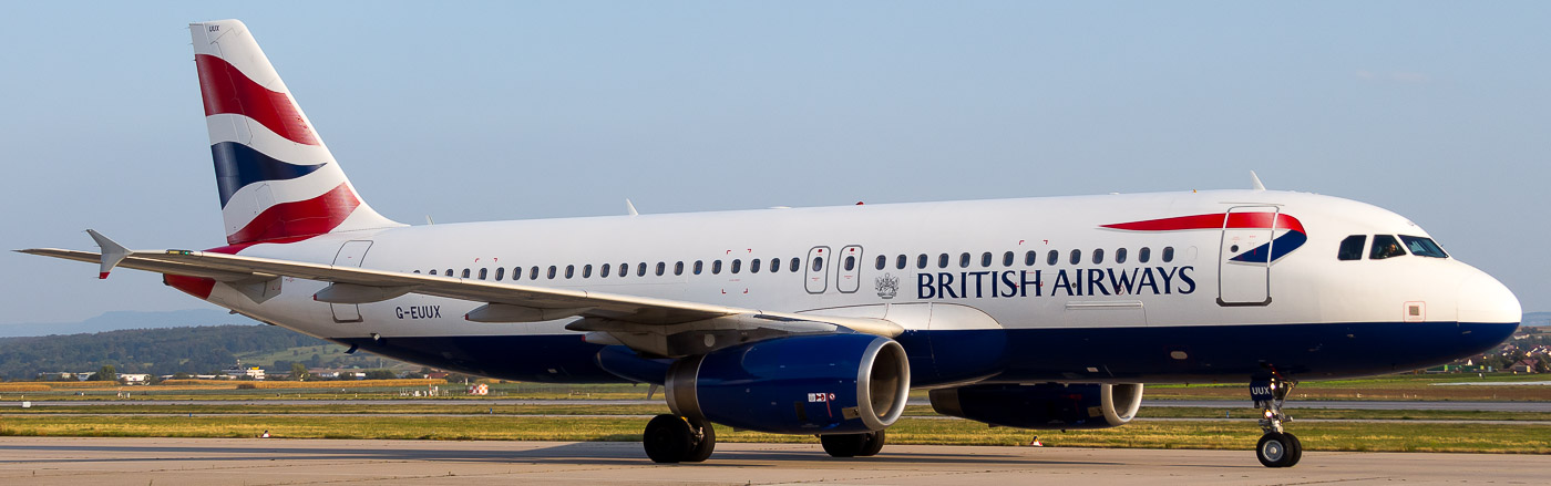 G-EUUX - British Airways Airbus A320