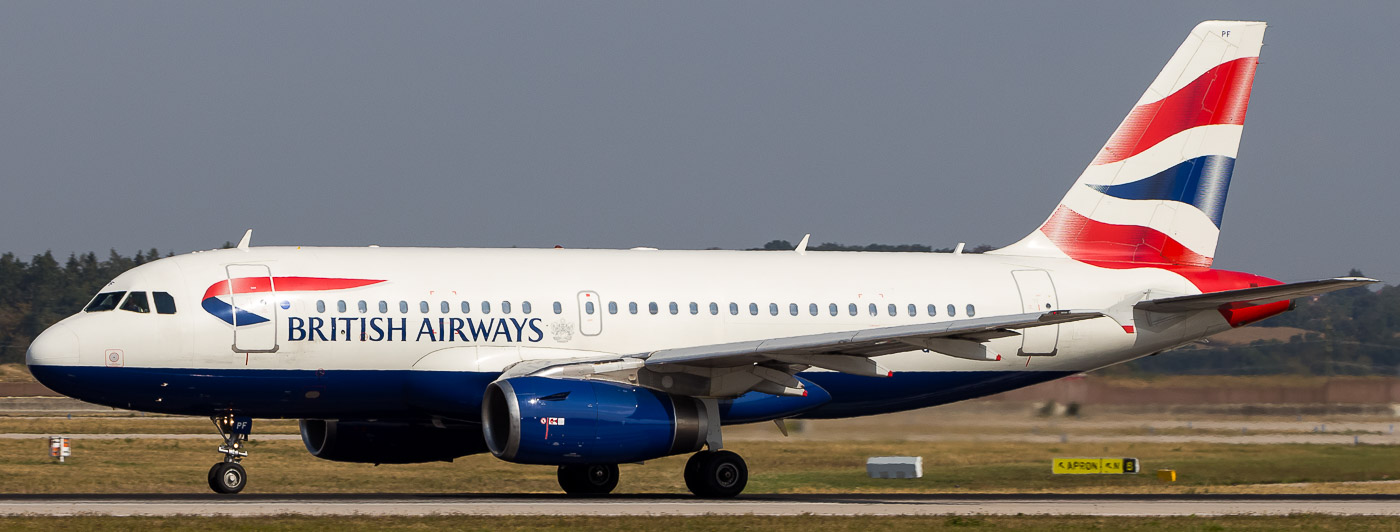 G-EUPF - British Airways Airbus A319