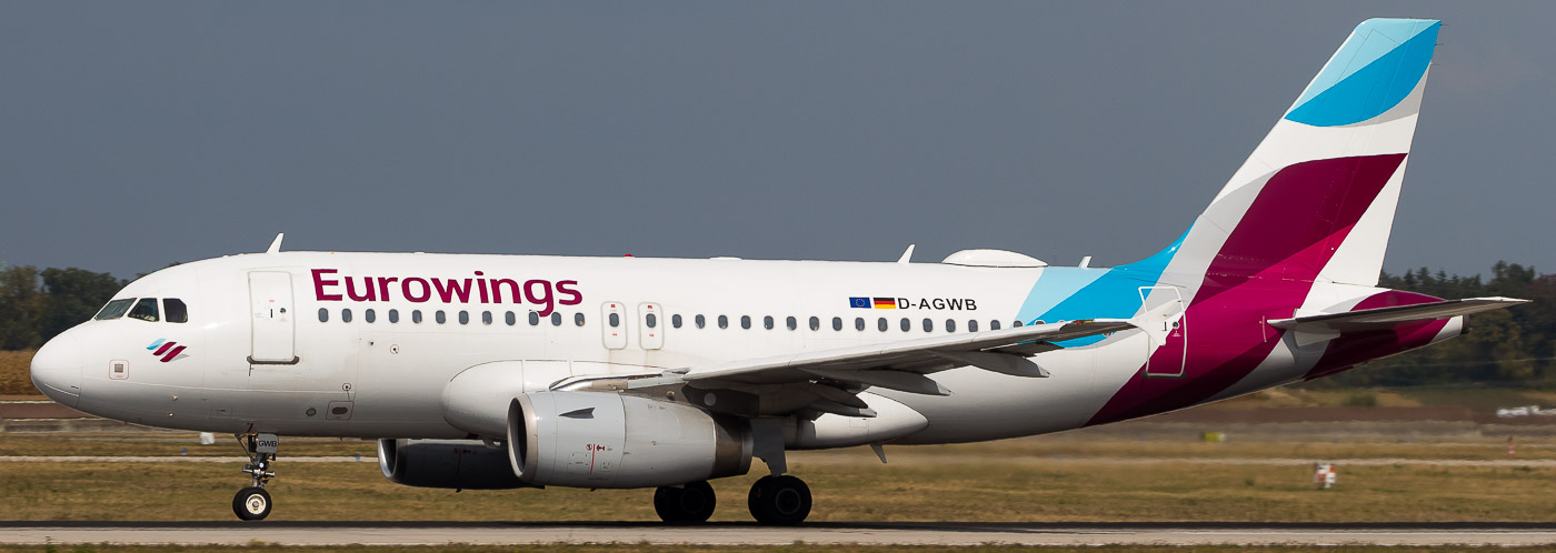 D-AGWB - Eurowings Airbus A319