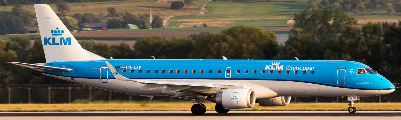 PH-EXV - KLM cityhopper Embraer 190