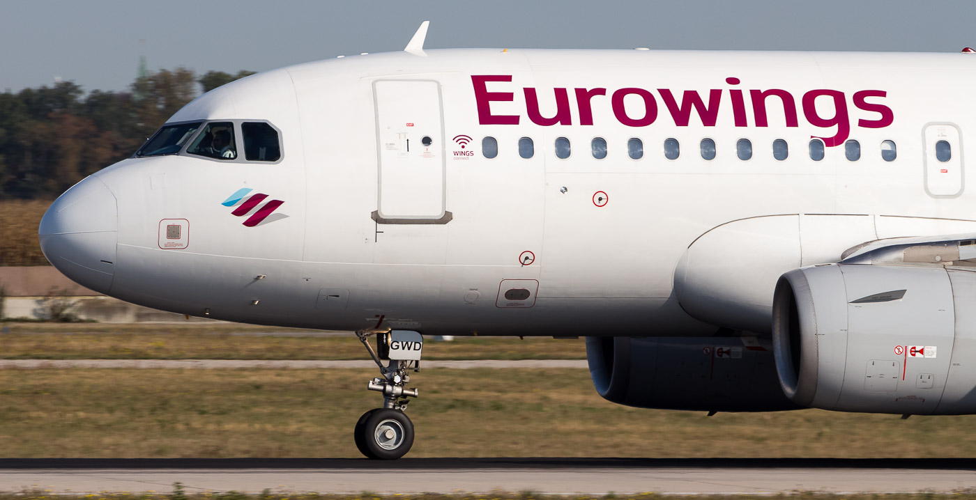 D-AGWD - Eurowings Airbus A319