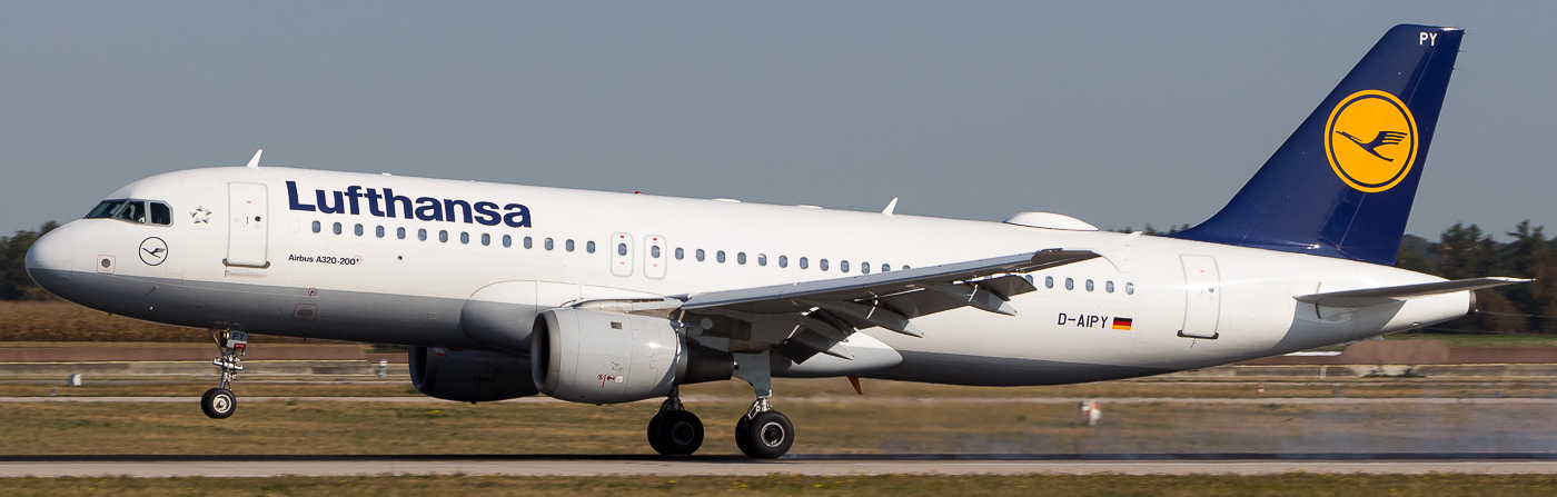 D-AIPY - Lufthansa Airbus A320