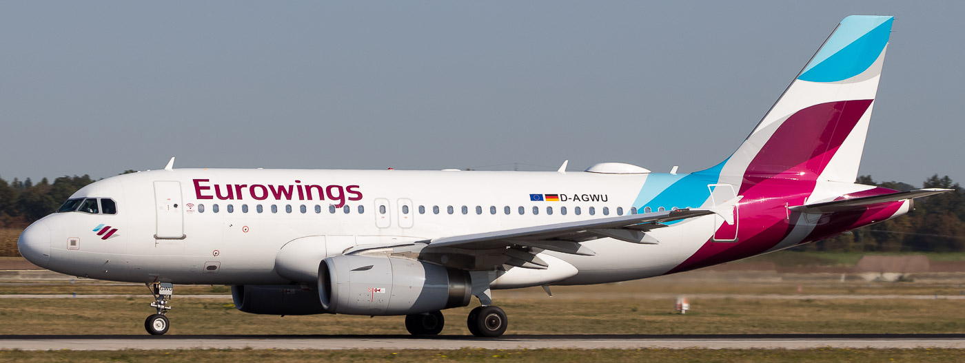 D-AGWU - Eurowings Airbus A319