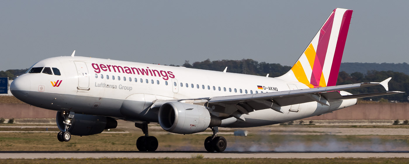 D-AKNQ - Germanwings Airbus A319