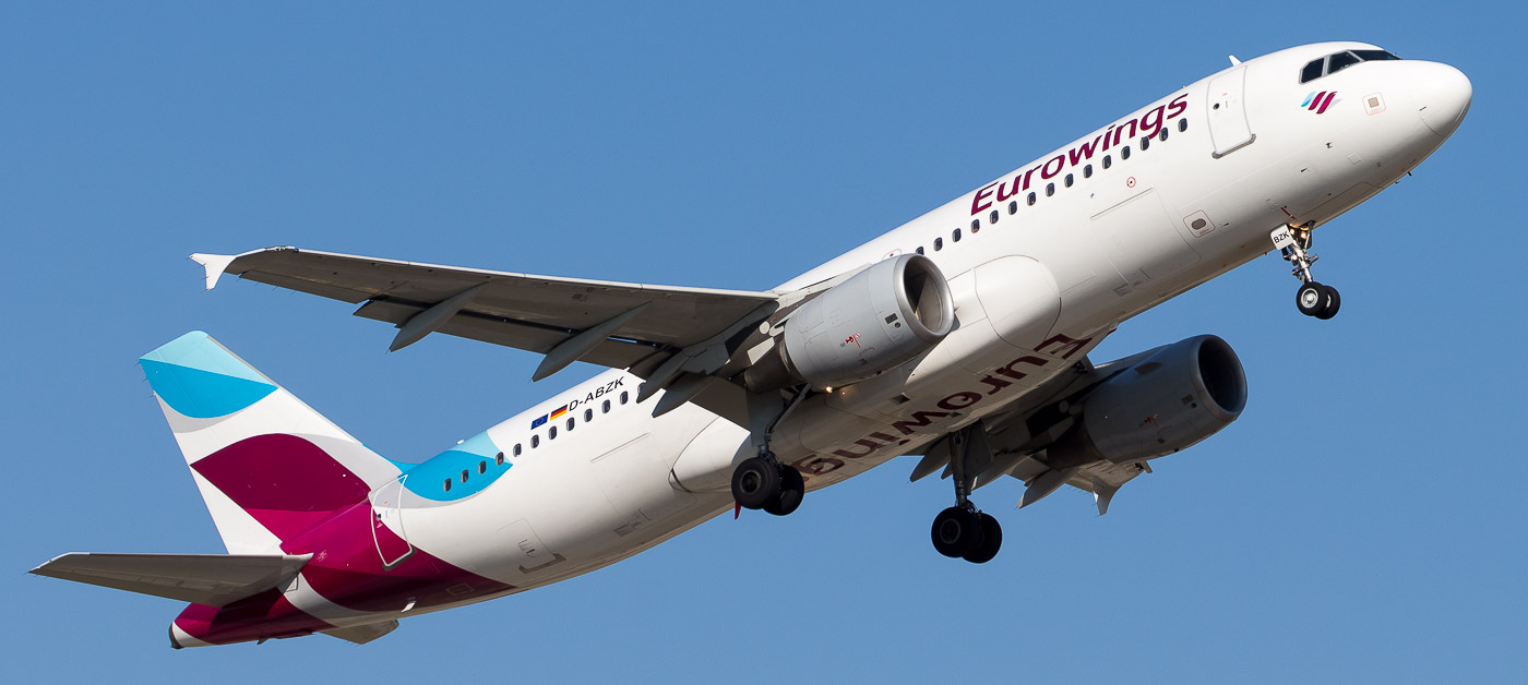 D-ABZK - Eurowings Airbus A320