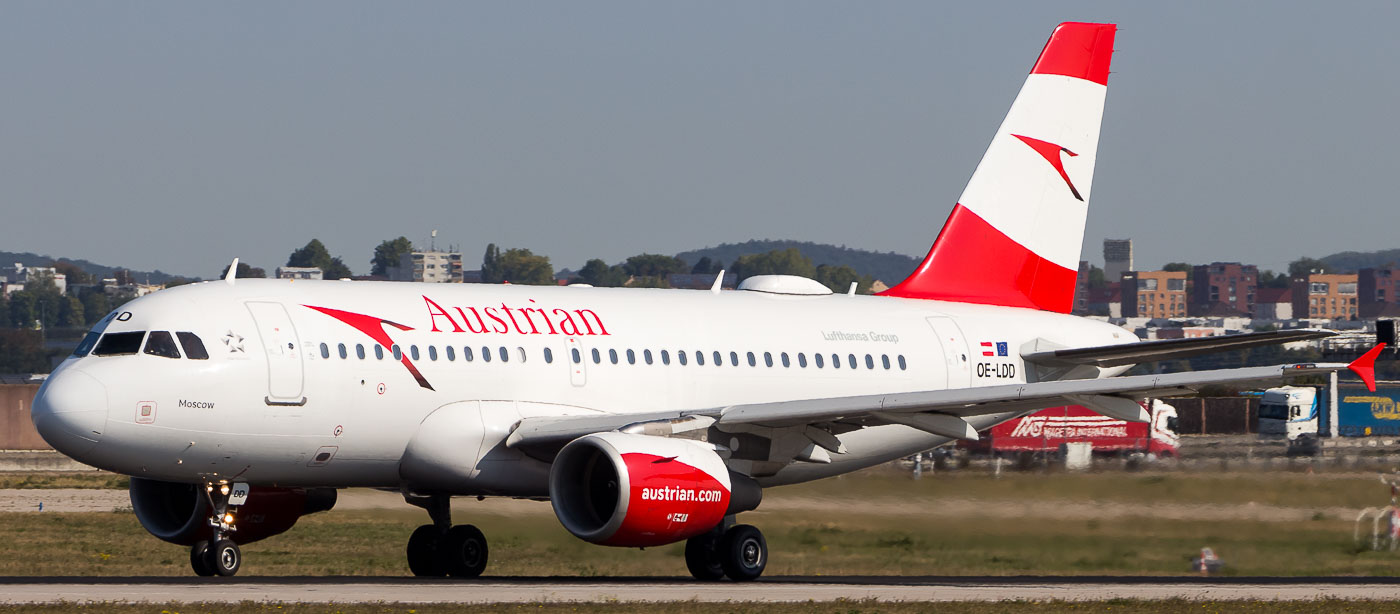 OE-LDD - Austrian Airlines Airbus A319