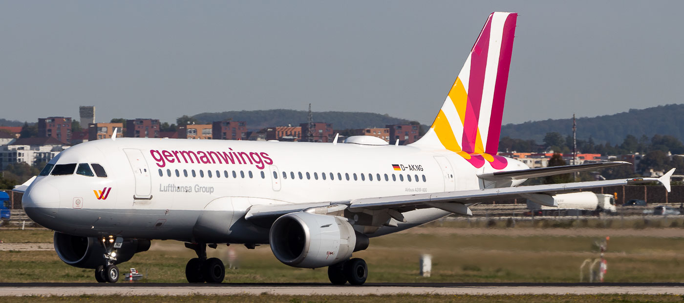 D-AKNG - Germanwings Airbus A319