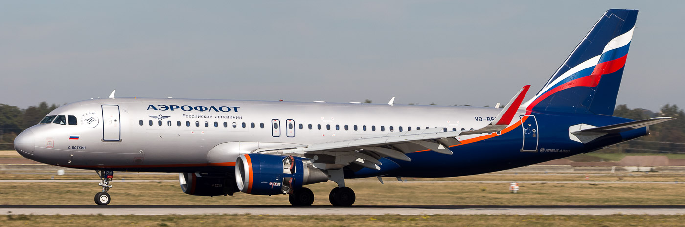 VQ-BRW - Aeroflot Airbus A320