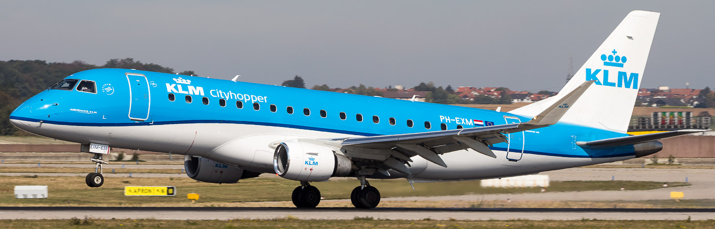 PH-EXM - KLM cityhopper Embraer 175