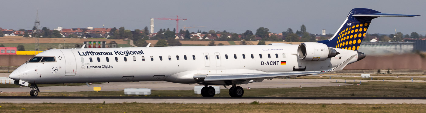 D-ACNT - Lufthansa CityLine Bombardier CRJ900