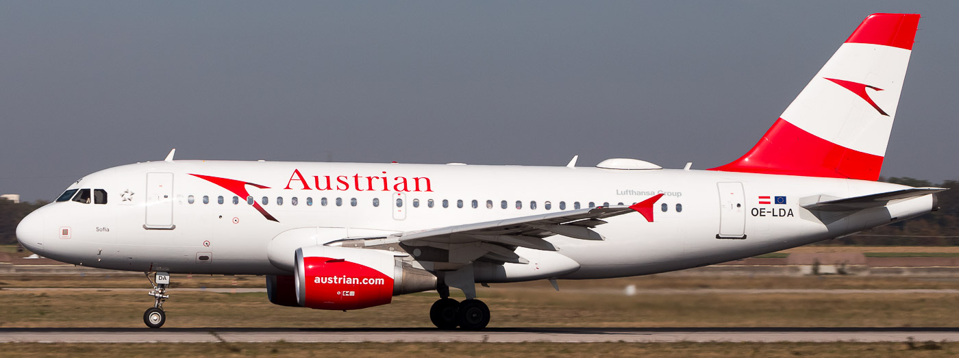 OE-LDA - Austrian Airlines Airbus A319