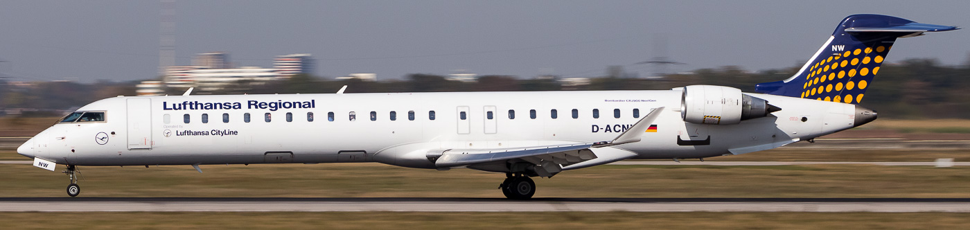 D-ACNW - Lufthansa CityLine Bombardier CRJ900